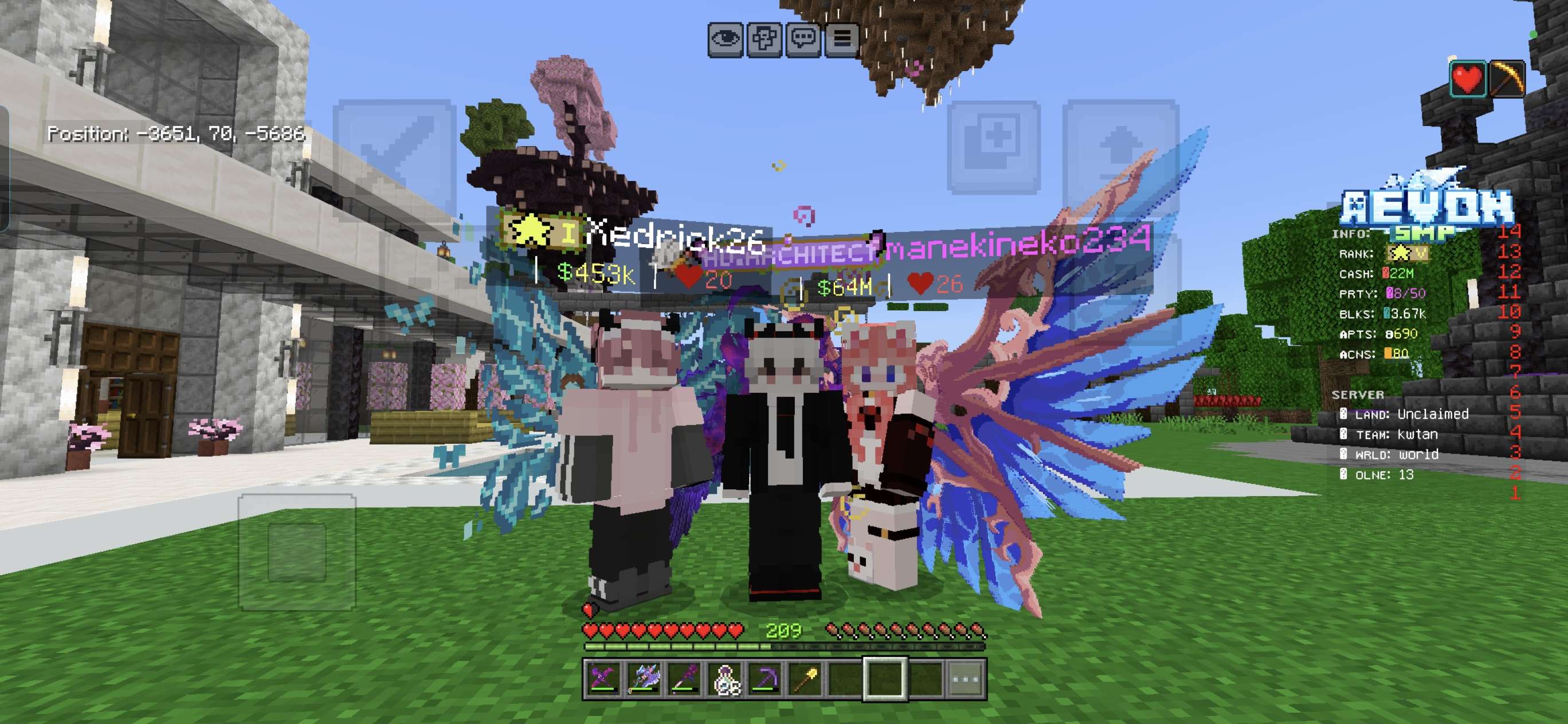 Bedrock players enjoying AevonSMP — picture 2
